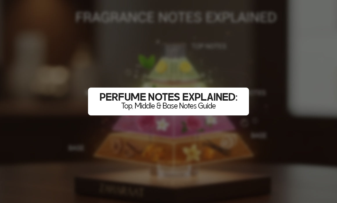Perfume Notes Explained: Top, Middle & Base Notes Guide
